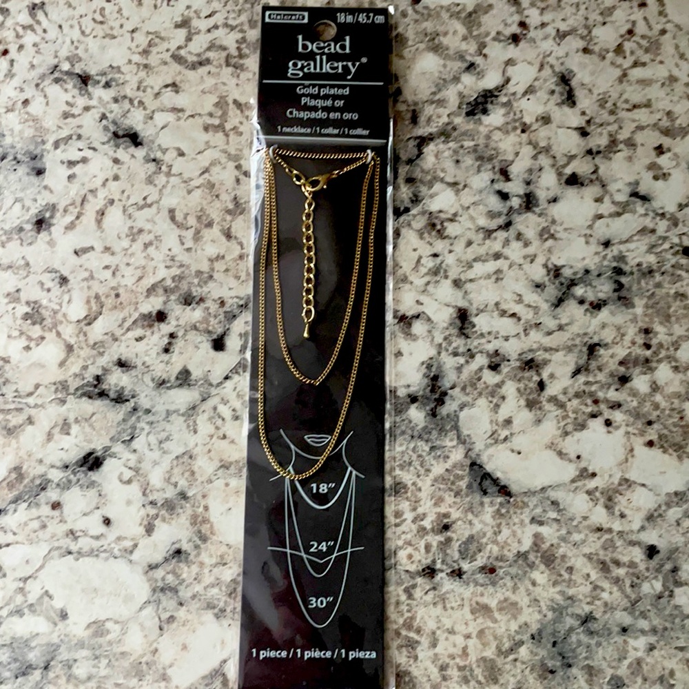 NWT Gold Plated Necklace